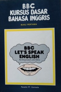 Let's speak English 1: kursus dasar Bahasa Inggris