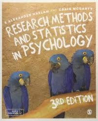 Research methods and statistics in psychology / third edition