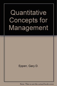 Quatitative concepts for management
