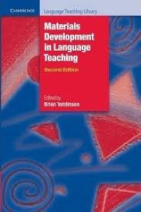 Materials development in language teaching / second edition