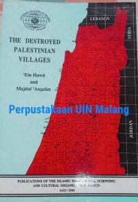 The Destroyed Palestinian Villages