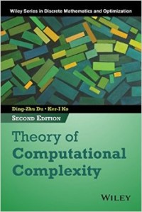 Theory of computational complexity