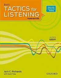 Basic tactics for listening / third edition