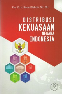Distribusi kekuasaan negara Indonesia