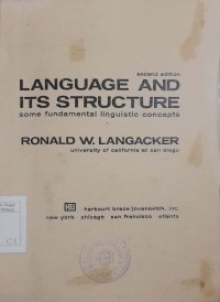 Language and its structure some fundamental linguistic concepts