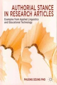 Authorial stance in research articles : examples from applied linguistics and educational technology