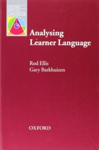 Image of Analysing learner language